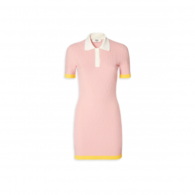FENDI DRESS PINK FF FZDE35AW4SF1W0S